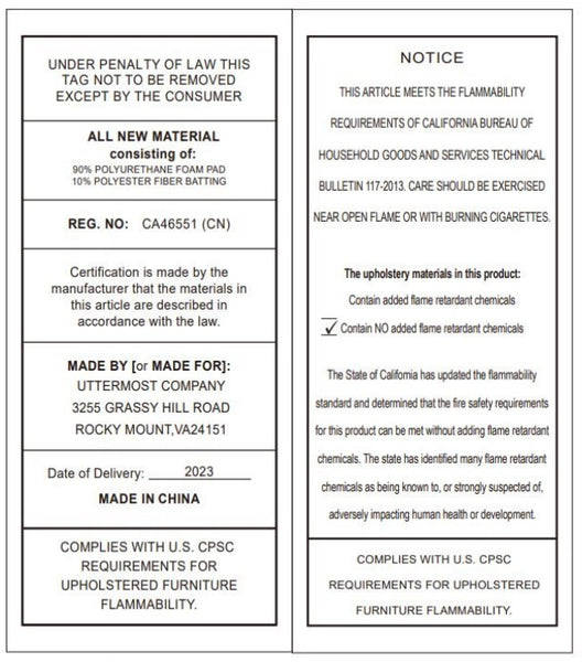 Uttermost Ascend White Counter Stool