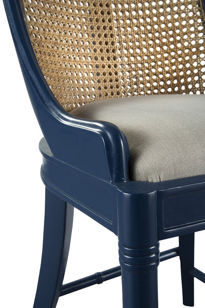 Blue Spoonback Counter Stool - 51856AZ2 - image 5