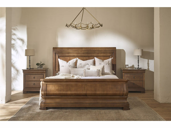 Louie P's Queen Sleigh Bed