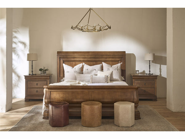 Louie P's Cal King Sleigh Bed