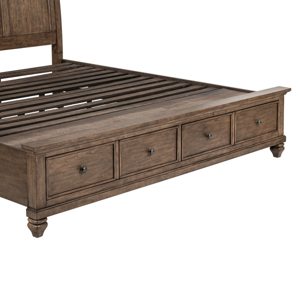 King Storage Bed - 104-BR-KSB