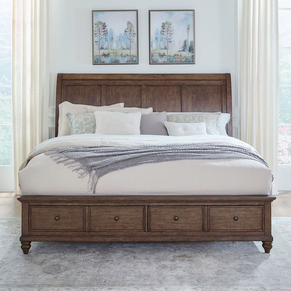 Twin Lakes Queen Storage Bed by Liberty Furniture