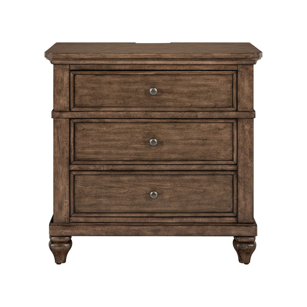 Nightstand W/ Charging Station - 104-BR61