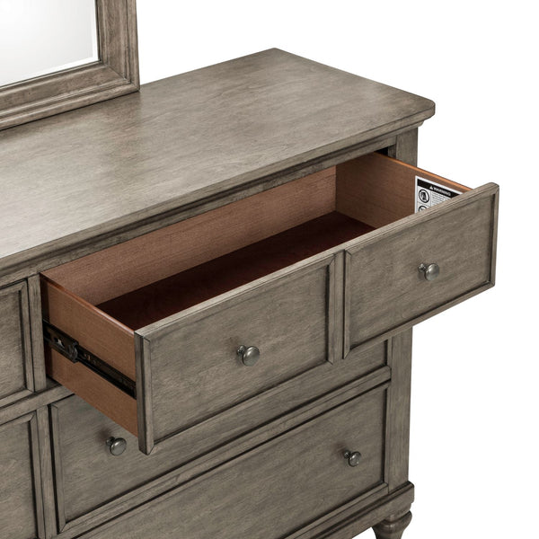Dresser & Mirror - 104G-BR-DM