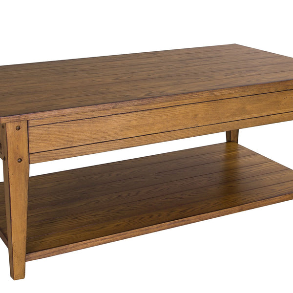 Lake House Lift Top Cocktail Table - 110-OT1015