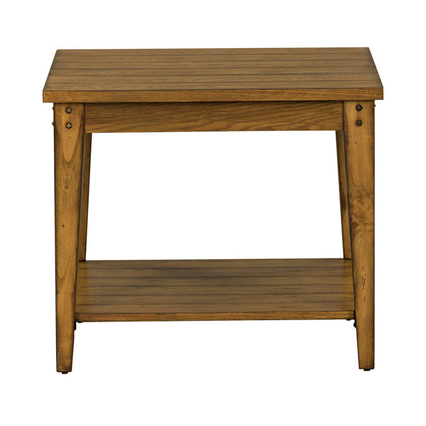 Lake House Square Lamp Table