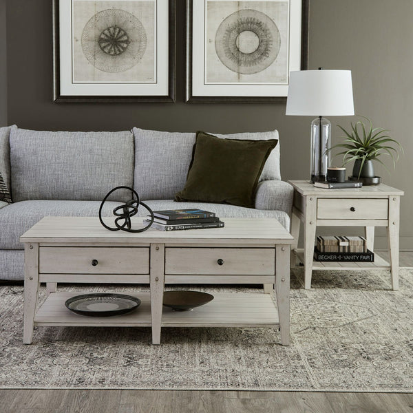 Lake House 3 Piece Set (1-Cocktail 2-End Tables) - 110W-OT-3PCS