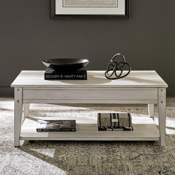 Lake House Lift Top Cocktail Table - 110W-OT1015