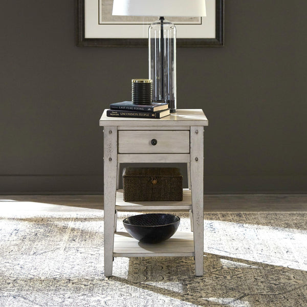 Lake House Chair Side Table - 110W-OT1021