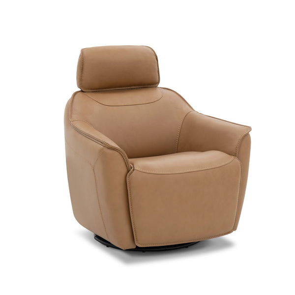 Darby Swivel Accent Chair w/ Power Foot & Tilt - 12BU-11P