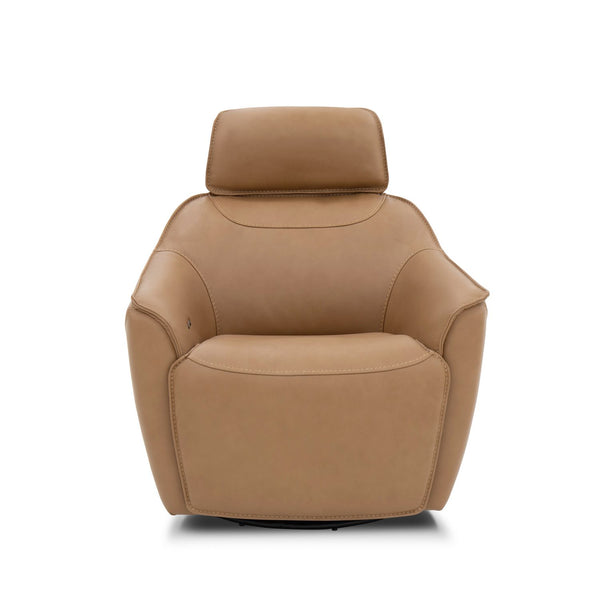 Darby Swivel Accent Chair w/ Power Foot & Tilt - 12BU-11P