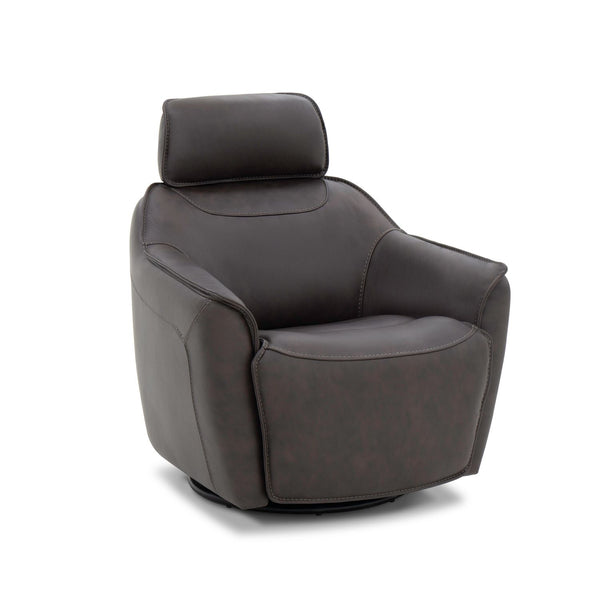 Darby Swivel Accent Chair w/ Power Foot & Tilt - 12EA-11P