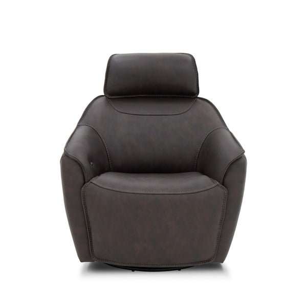 Darby Swivel Accent Chair w/ Power Foot & Tilt - 12EA-11P
