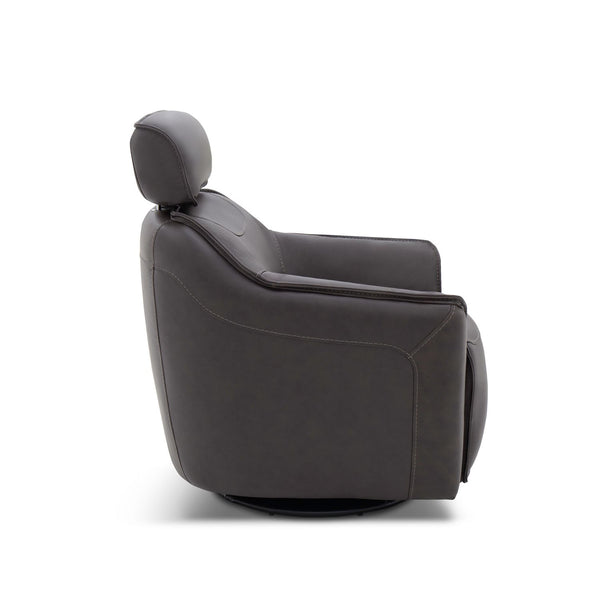 Darby Swivel Accent Chair w/ Power Foot & Tilt - 12EA-11P