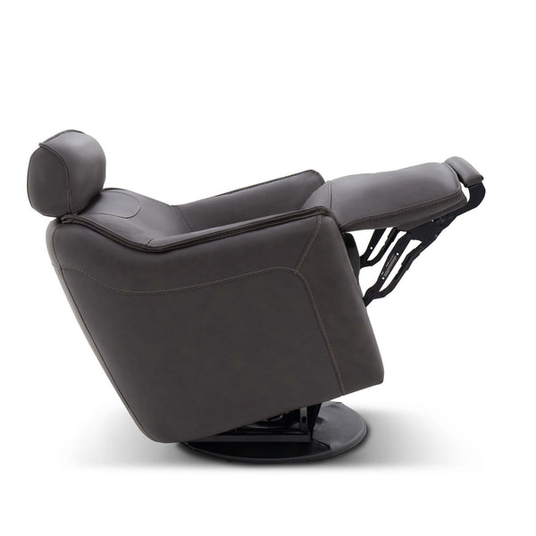 Darby Swivel Accent Chair w/ Power Foot & Tilt - 12EA-11P
