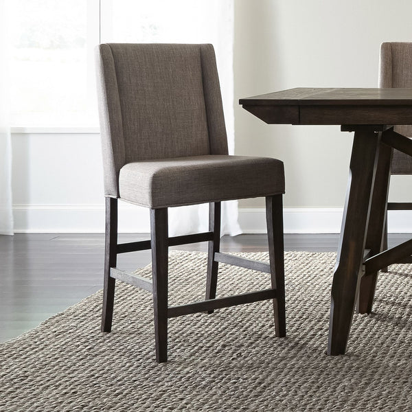 Double Bridge Upholstered Counter Chair (RTA)