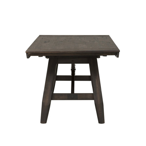 Double Bridge Opt 7 Piece Trestle Table Set