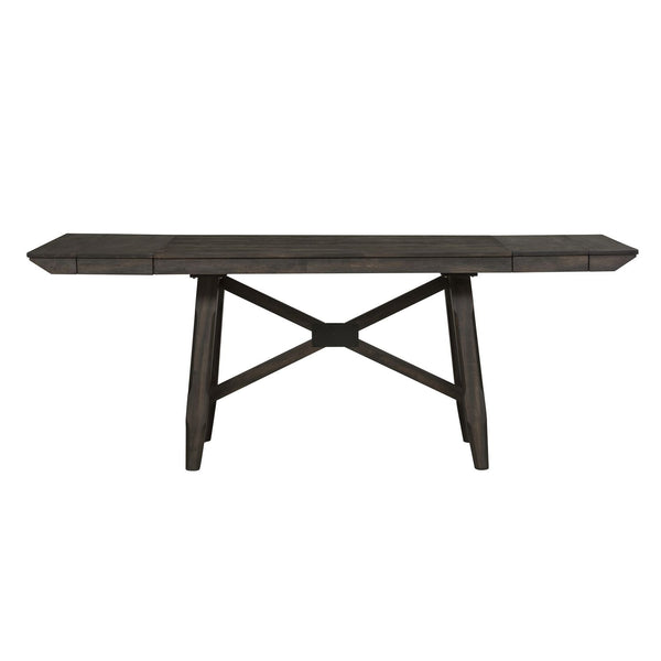 Double Bridge Trestle Table Set