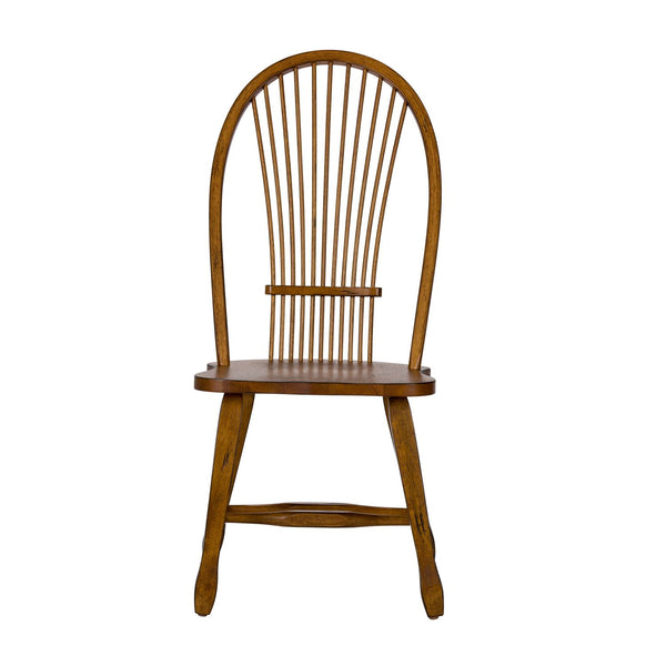 Sheaf Back Side Chair - Oak - 17-C1032