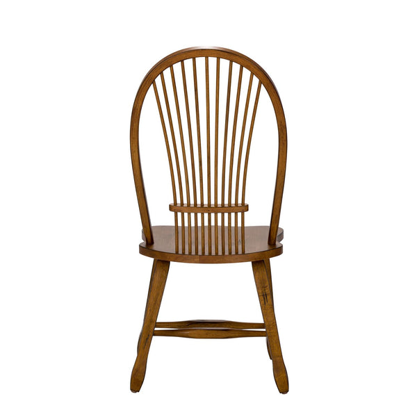 Sheaf Back Side Chair - Oak - 17-C1032