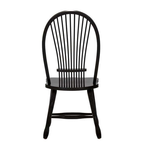 Sheaf Back Side Chair - Black - 17-C4032