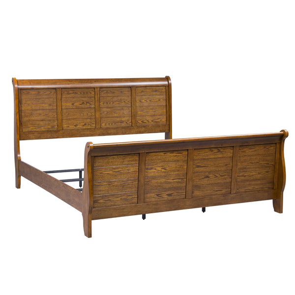 King California Sleigh Bed - 175-BR-KCS