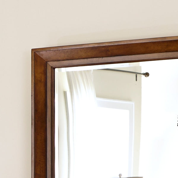 Queen Sleigh Bed, Dresser & Mirror - 175-BR-QSLDM
