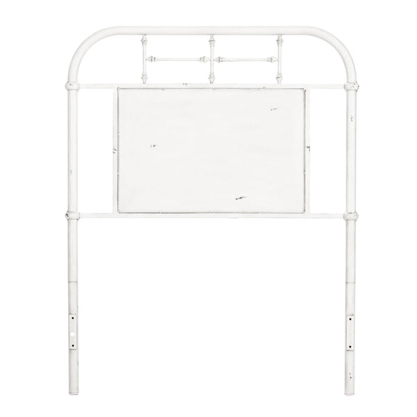 Twin Metal Headboard - Antique White - 179-BR11H-AW