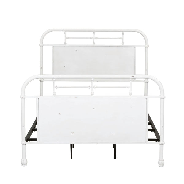 Twin Metal Bed - Antique White - 179-BR11HFR-AW