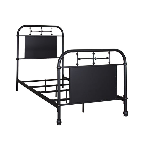 Twin Metal Bed - Black - 179-BR11HFR-B