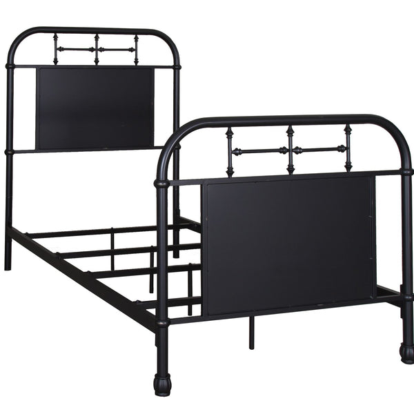 Twin Metal Bed - Black - 179-BR11HFR-B