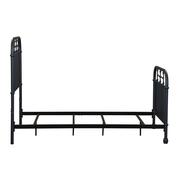 Twin Metal Bed - Navy - 179-BR11HFR-N