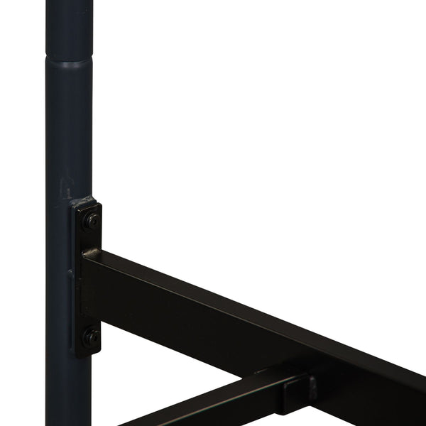 Twin Metal Bed - Navy - 179-BR11HFR-N