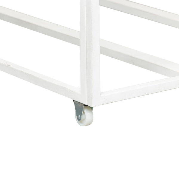 Twin Metal Trundle - Antique White - 179-BR11T-AW