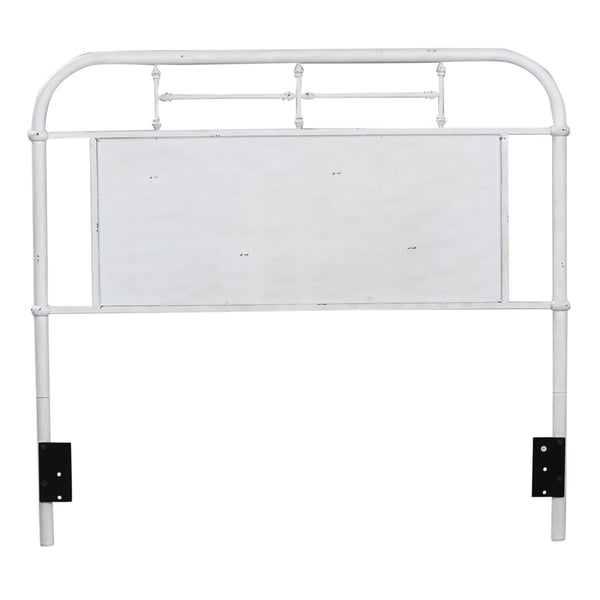 Full Metal Headboard - Antique White - 179-BR17H-AW