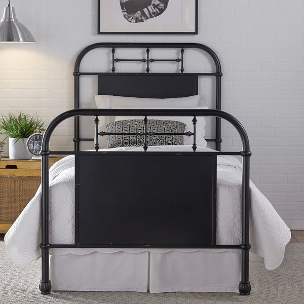Full Metal Bed - Black - 179-BR17HFR-B
