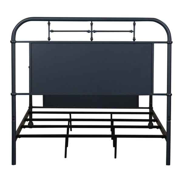 Full Metal Bed - Navy - 179-BR17HFR-N