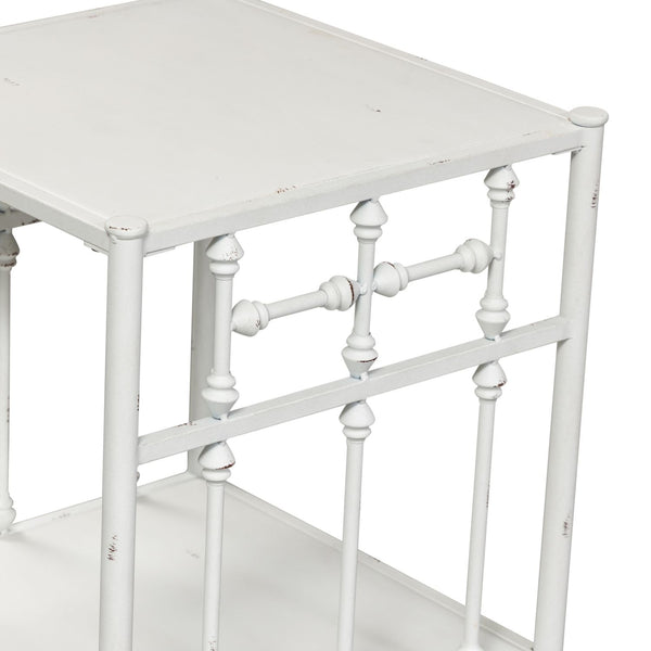 Open Night Stand - Antique White - 179-BR61-AW