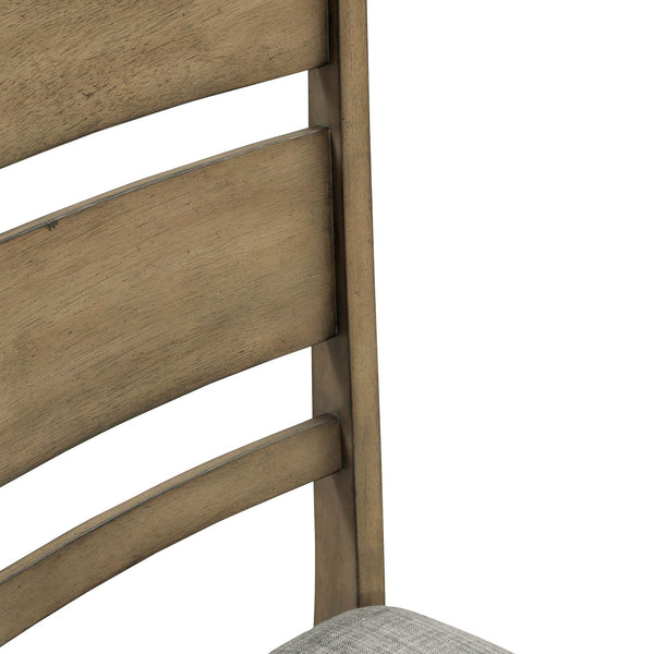 Brook Bay Slat Back Uph Side Chair (RTA) - 182WT-C1501S