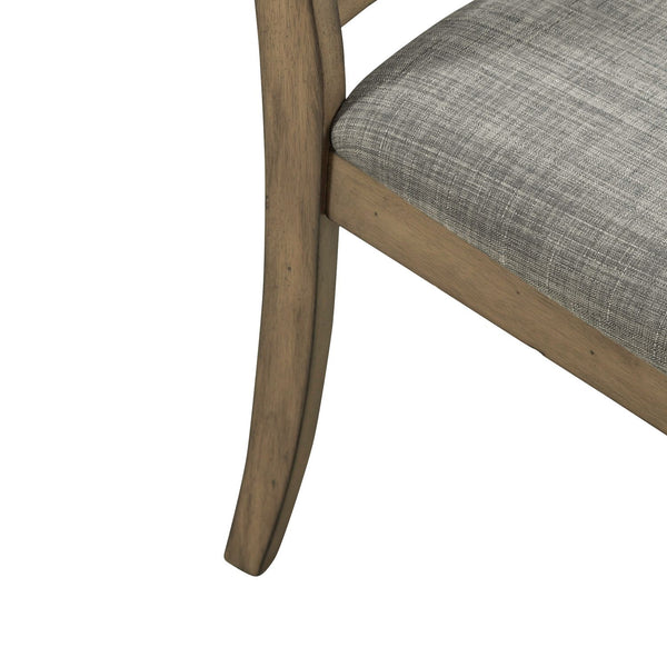 Brook Bay Uph Ladder Back Side Chair (RTA) - 182WT-C2001S