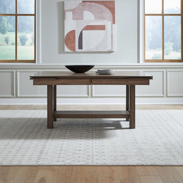 Brook Bay Trestle Table Set - 182WT-CD-TRS