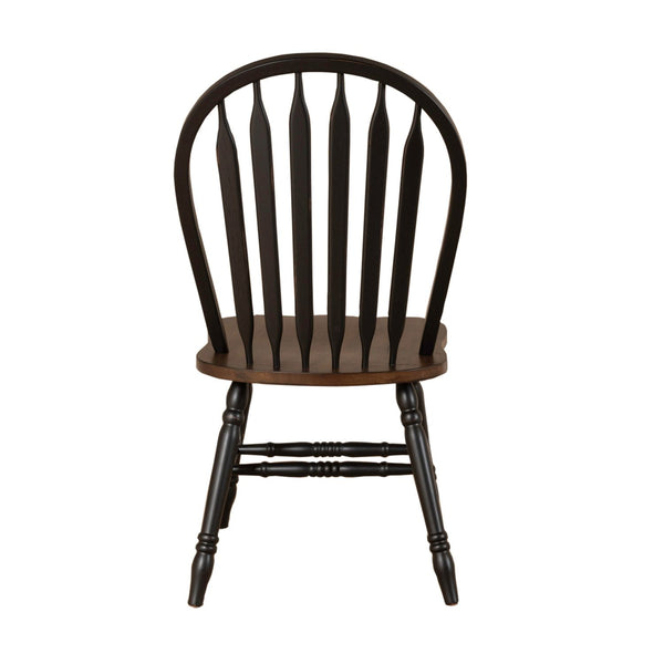 Carolina Crossing Windsor Side Chair- Black - 186B-C1000S