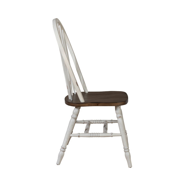 Carolina Crossing Windsor Side Chair- White - 186W-C1000S
