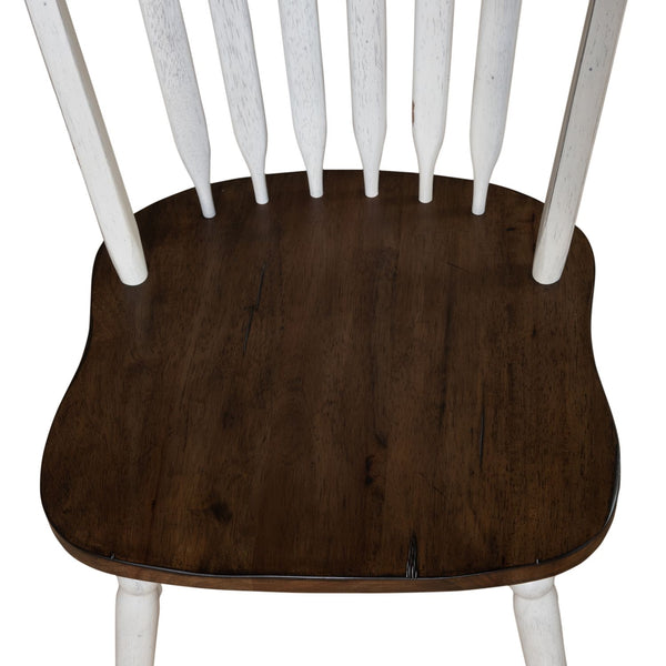 Carolina Crossing Windsor Side Chair- White - 186W-C1000S