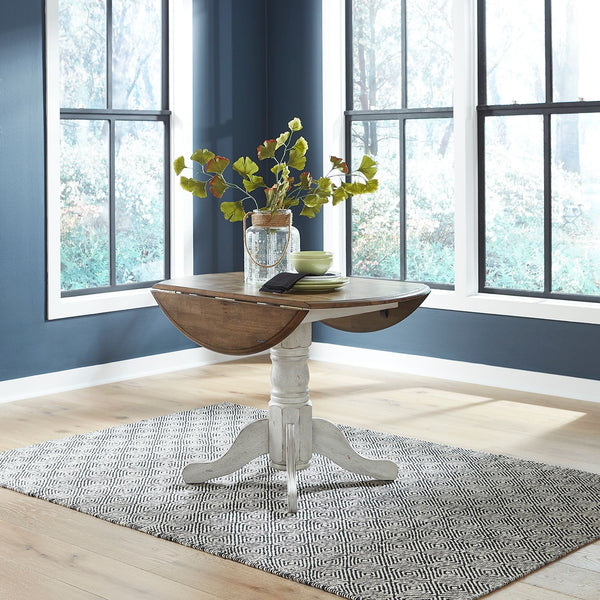 Carolina Crossing Drop Leaf Table Set - 186W-CD-DLT