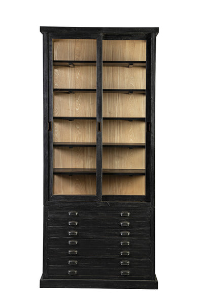 Single Balmoral Display Cabinet - view 2 - 20-516