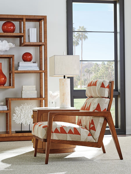 Banning Raffia Round Lamp Table