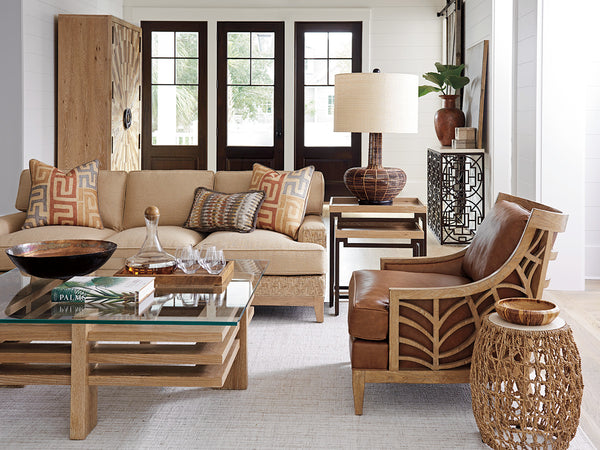 Madrid Woven Accent Table