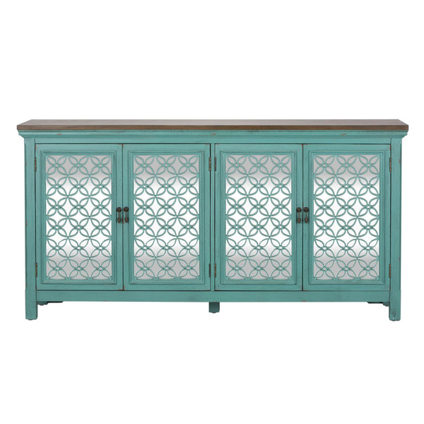 Kensington 4 Door Accent Cabinet - 2011-AC7236