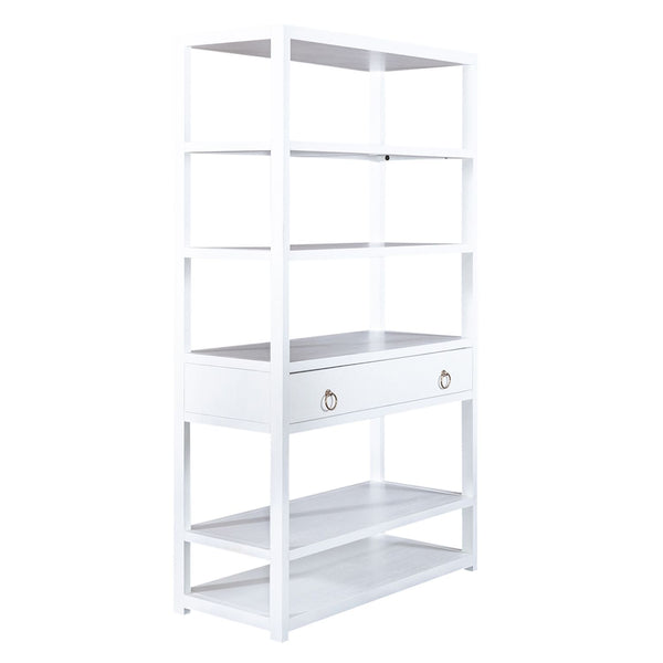 East End Accent Bookcase - 2030WH-AB3970